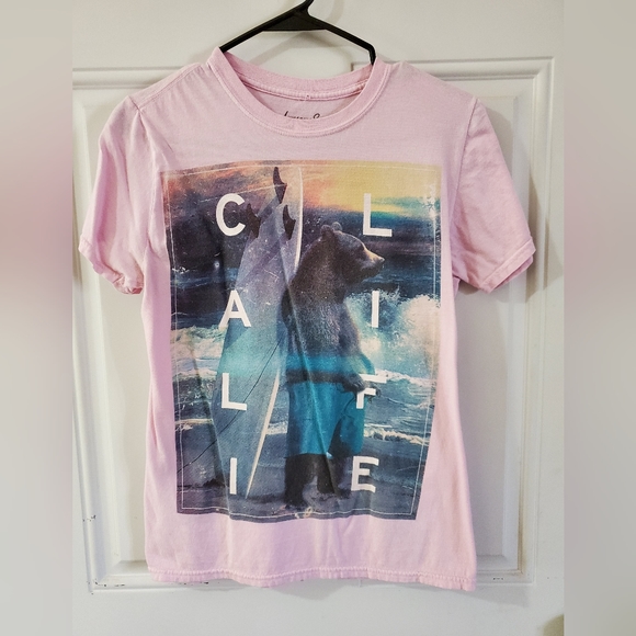 California Lige Graphic T Shirt Men’s Size Small Cali - Picture 1 of 2